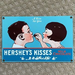 Ande Rooney: Hershey’s Kisses Porcelain Sign